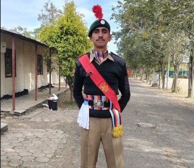 Rewa's TRS college student Abhishek Tiwari selected in Republic Day parade