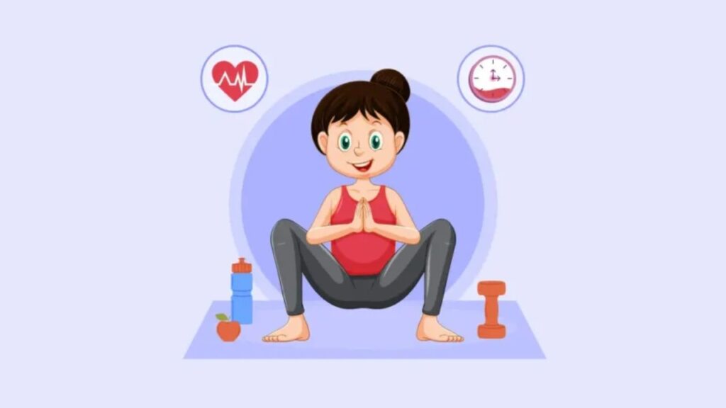 A woman practicing a calm night routine to support hormonal balance before sleep.