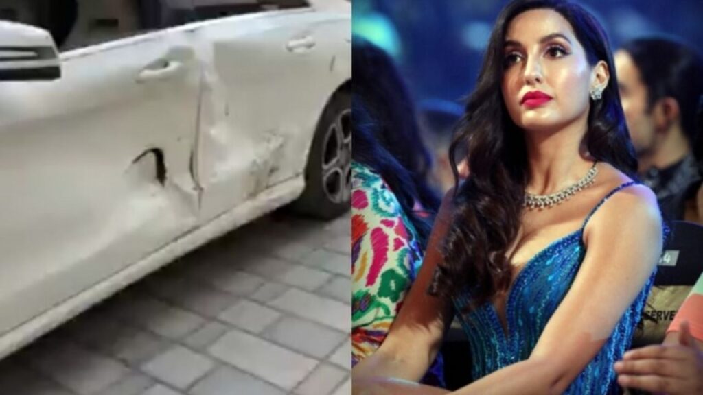 Nora Fatehi Car Accident