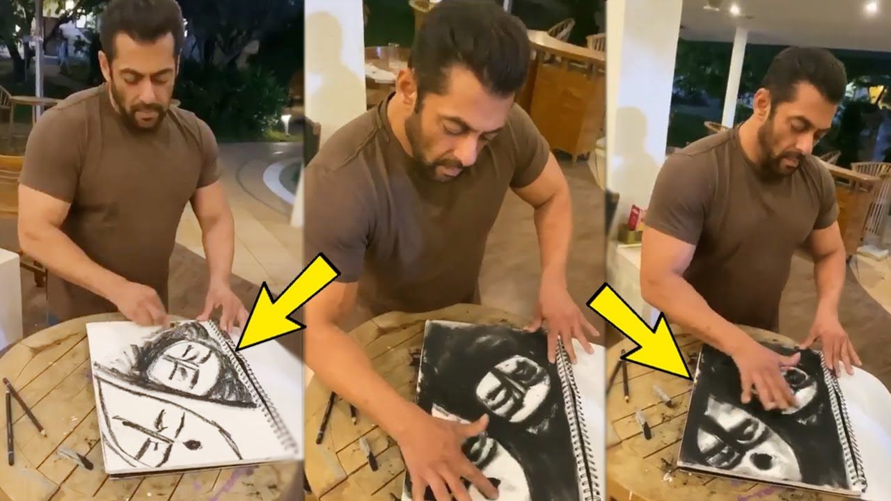 Salman Khan Painting Video
