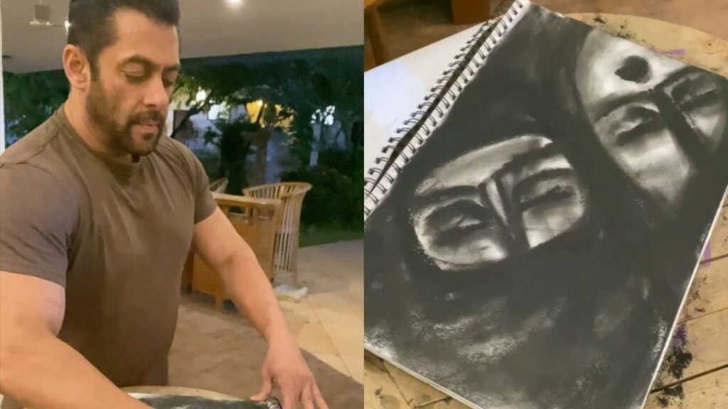 Salman Khan Painting Video