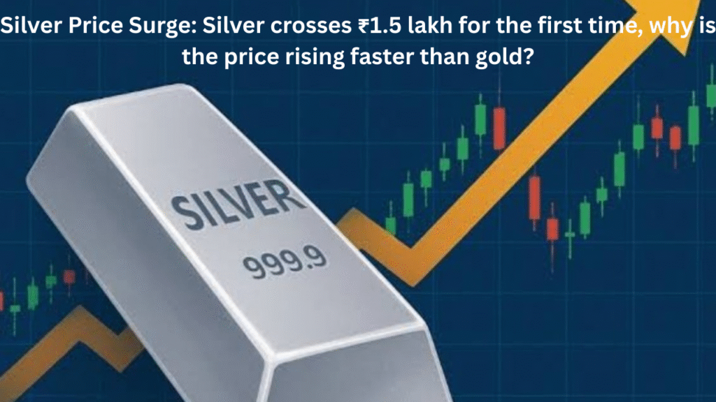 Silver Price Surge: Silver crosses ₹1.5 lakh for the first time, why is the price rising faster than gold?