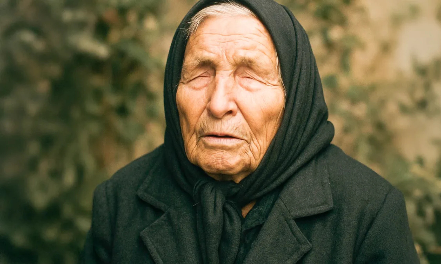 भविष्यवक्ता बाबा वेंगा की पुरानी तस्वीर, रहस्यमयी पृष्ठभूमि के साथ, जिनकी भविष्यवाणियां समय-समय पर चर्चा में रहती हैं