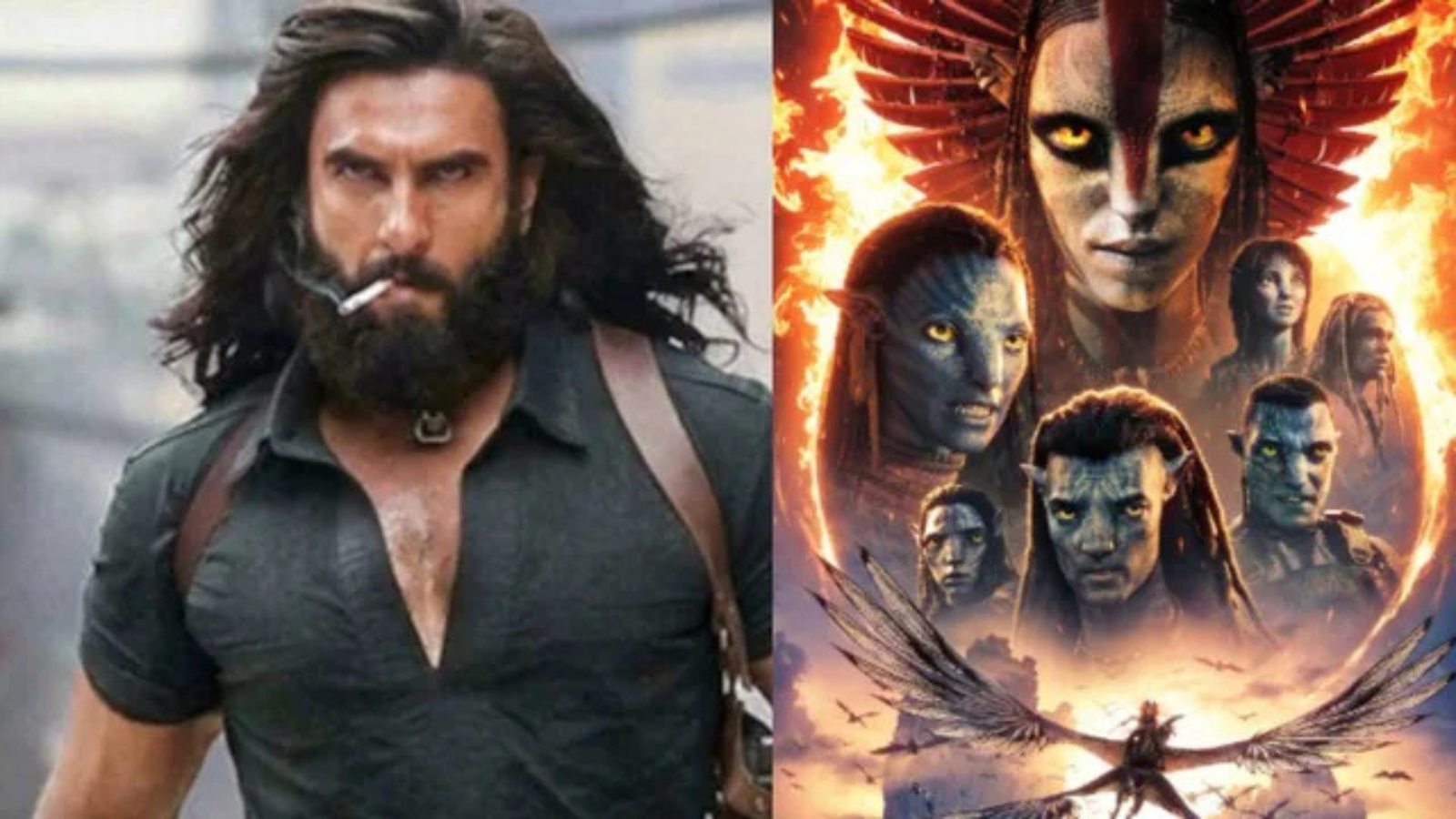 Promotional poster of Avatar film highlighting strong box office performance in India