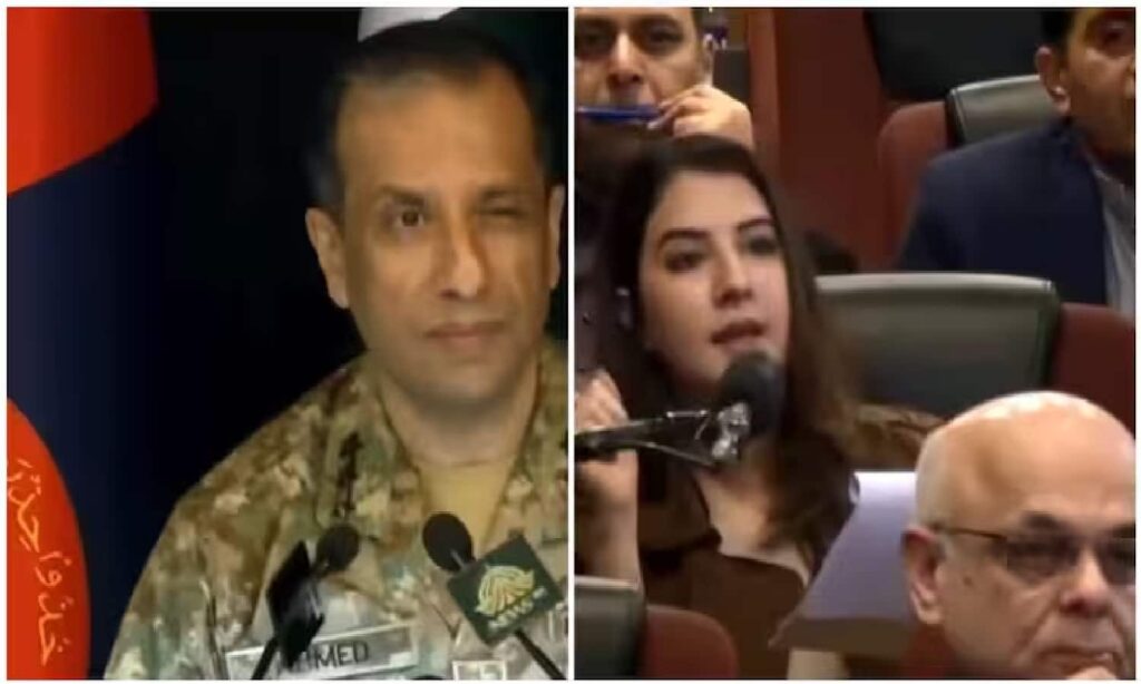 पाकिस्तान आर्मी स्पोक्सपर्सन का वायरल वीडियो और पत्रकार विवाद