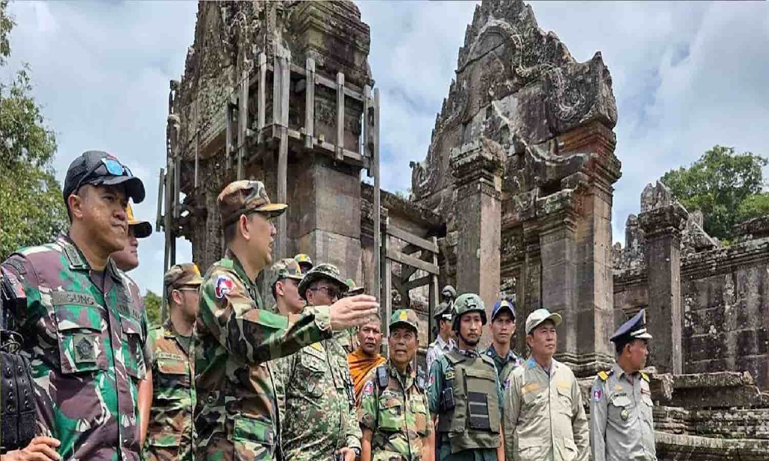 Thailand Cambodia Dispute Over Shiva Temple Border Tension News