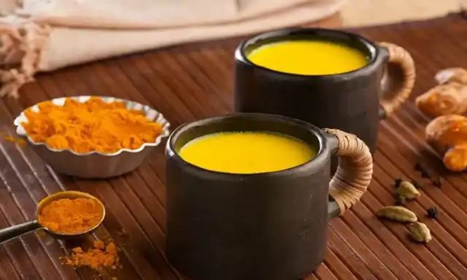 Haldi Milk drink Benefits