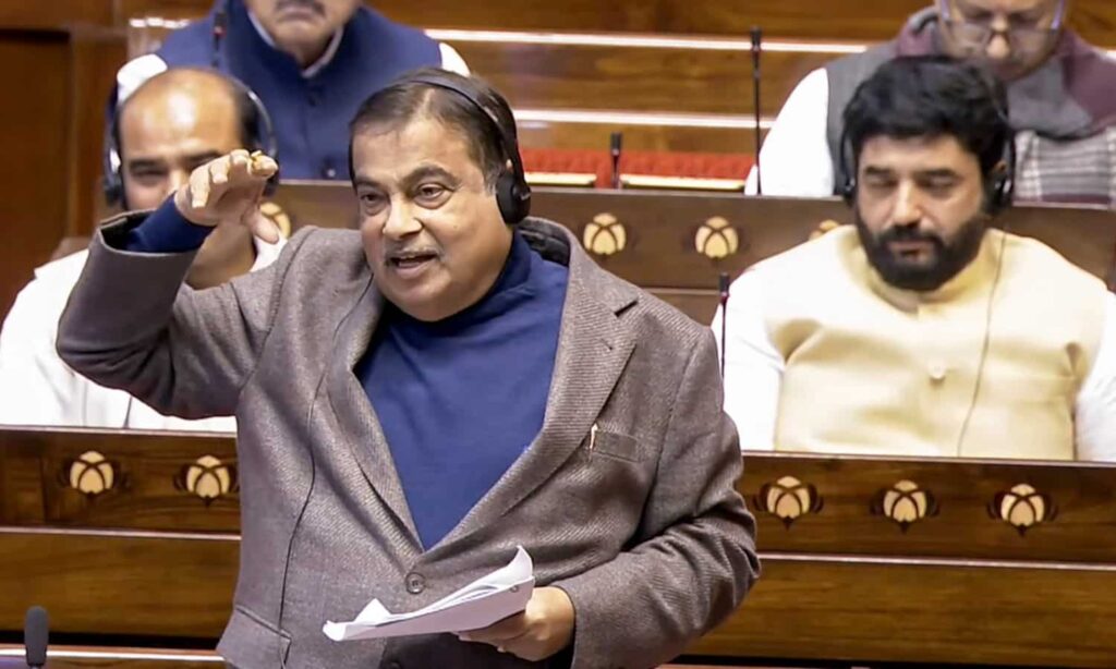 Ambulance responding quickly to a road accident on an Indian highway