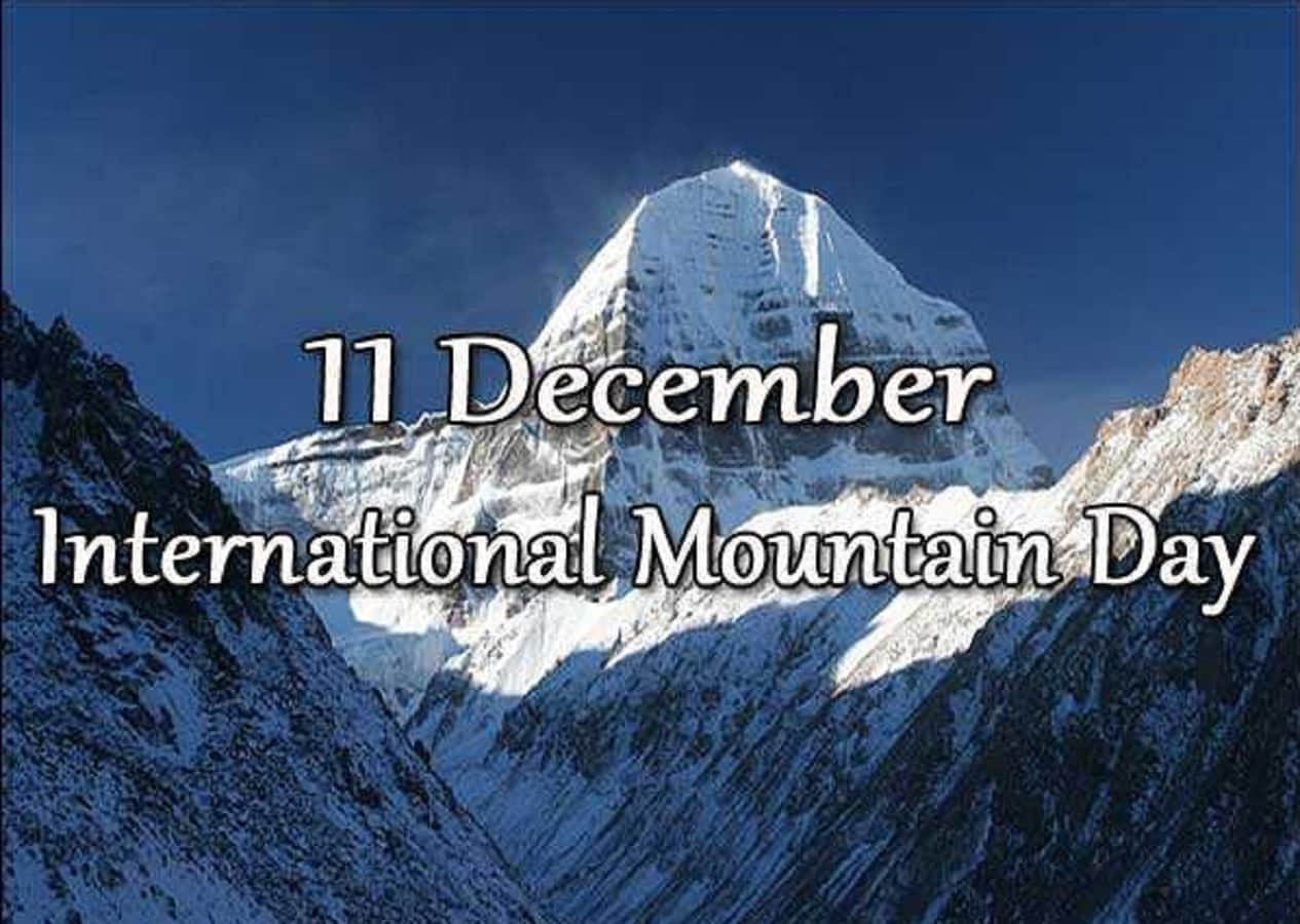 International Mountain Day Mountain Conservation Awareness Environment