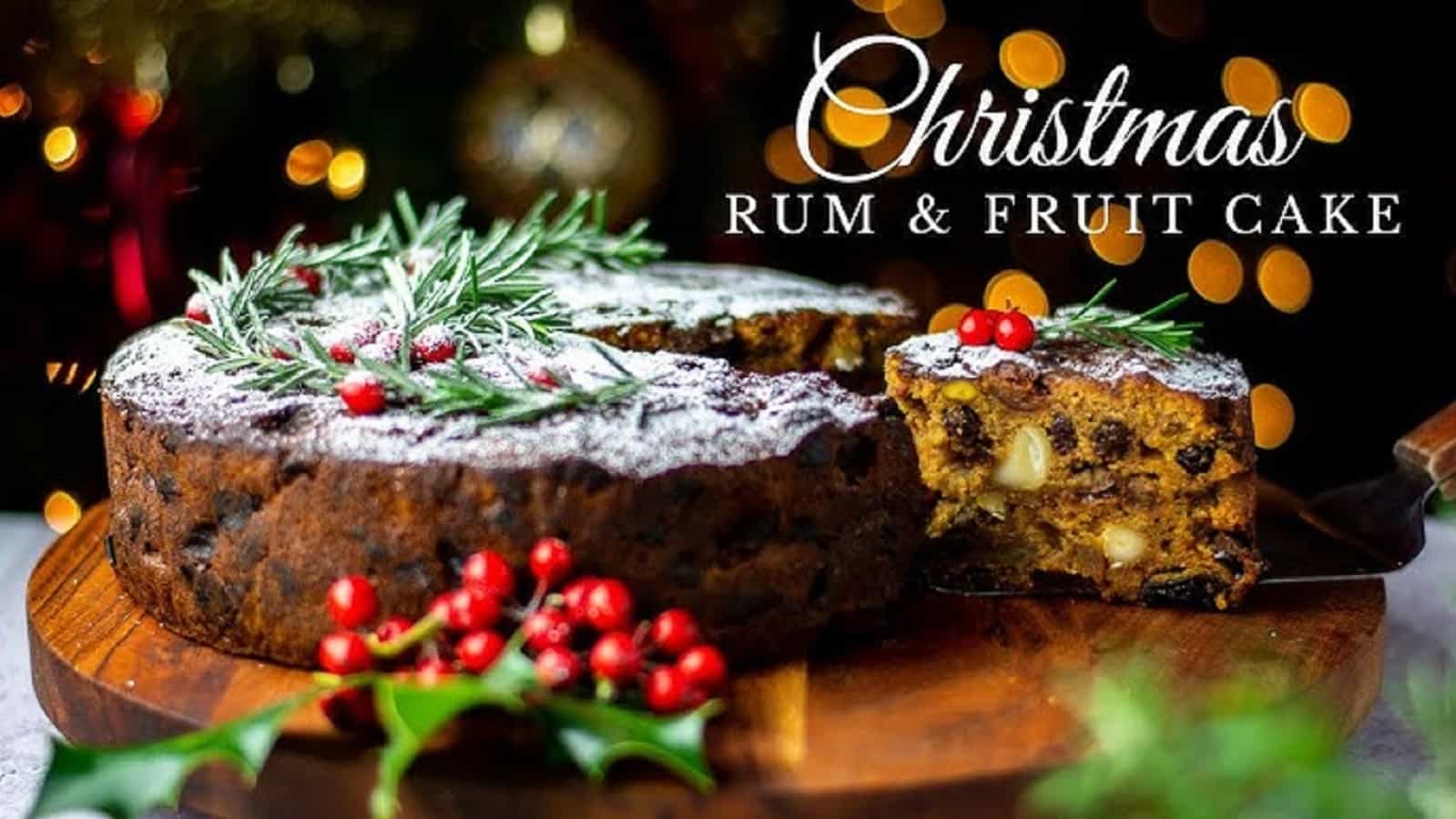 Healthy-Christmas Rum Cake Reacipe : विंटर का फेस्टिव डिजर्ट,एनर्जी-स्वाद का कॉम्बिनेशन