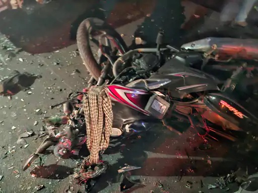 Youth dies in bus-bike collision in Singrauli