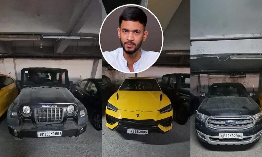 YouTuber Anurag Dwivedi seen in a public appearance as questions arise over his fantasy cricket earnings and lifestyle.