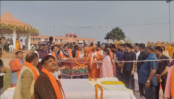 Chief Minister Dr. Mohan Yadav inaugurated Bhairavnath temple in Rewa.
