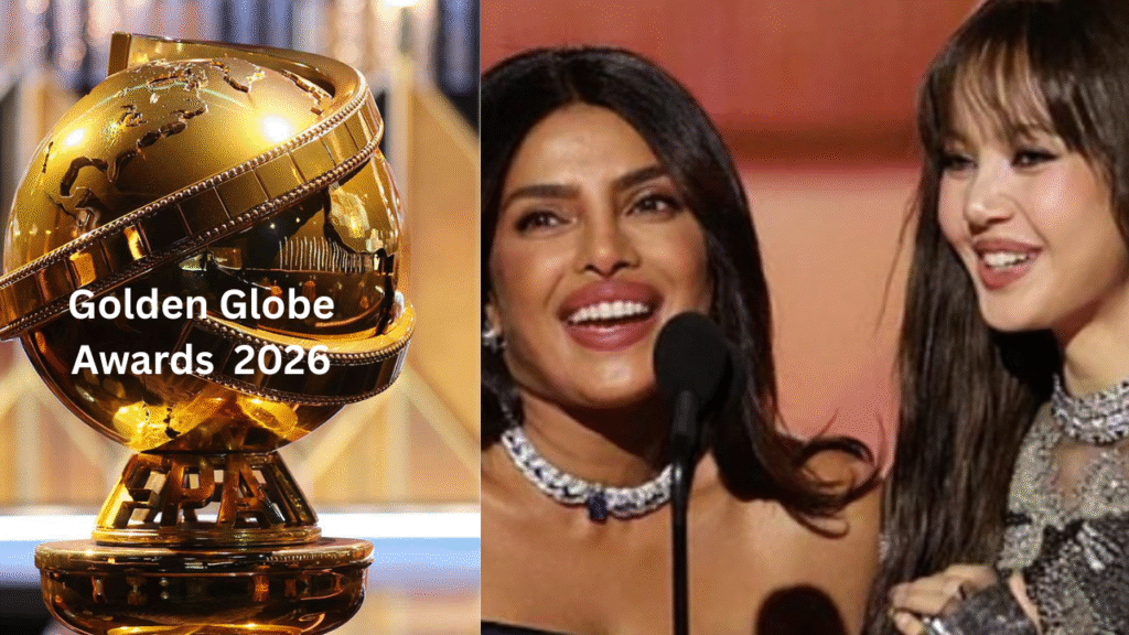 Golden Globe Awards 2026 में प्रियंका चोपड़ा बनीं अवॉर्ड प्रेजेंटर......