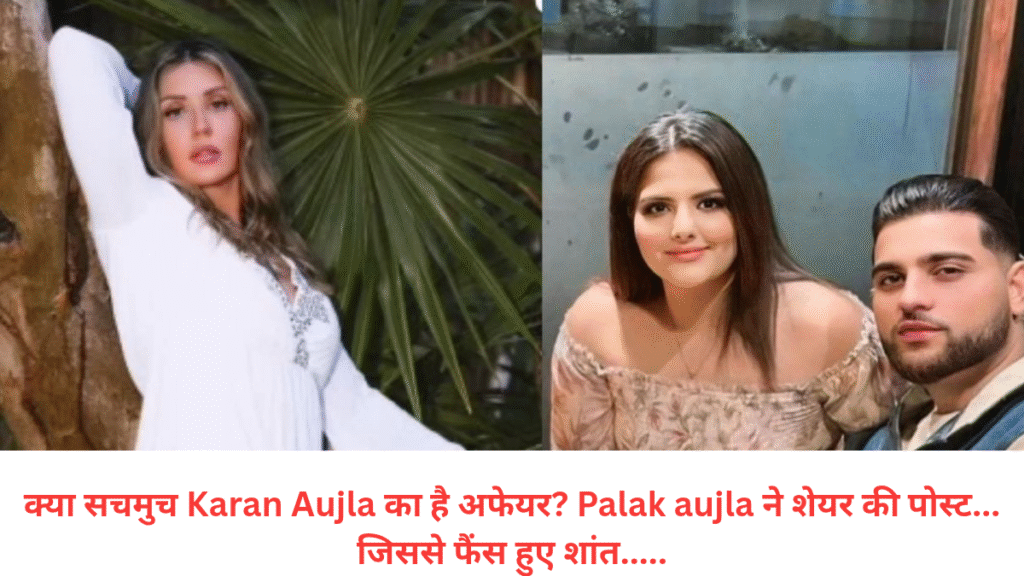 Karan Aujla का शादी के बाद भी है अफेयर? उनकी पत्नी पलक ने शेयर की पोस्ट