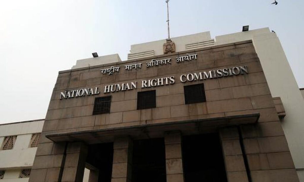 National Human Rights Commission building in New Delhi, used to illustrate NHRC action on Indore contaminated water case