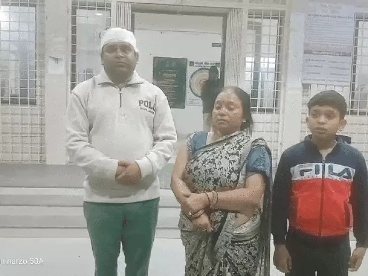 रीवा में रास्ते के विवाद बैंककर्मी का सिर फोड़ा, पत्नी-बच्चे को भी पीटा, प्रधान आरक्षक पर भी आरोप