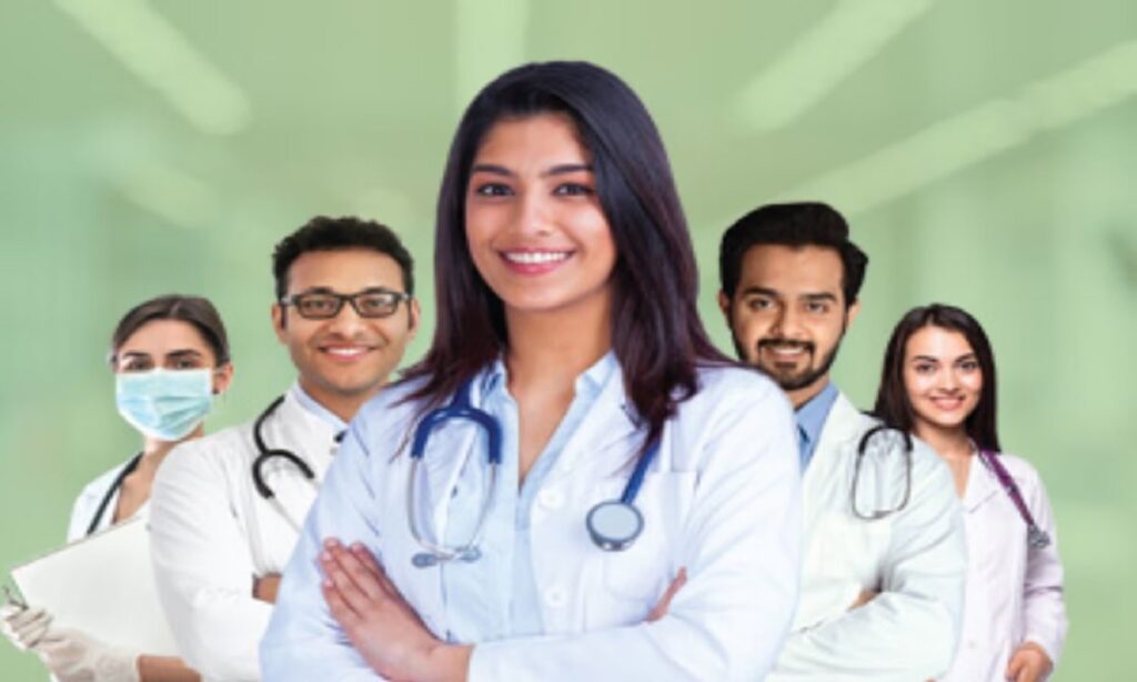 Ayurvedic doctors representing recruitment drive by MPPSC in Madhya Pradesh
