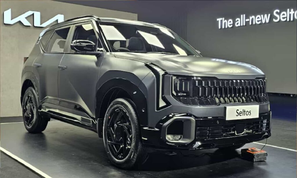 Kia Seltos 2026 premium SUV showcased at launch event in India