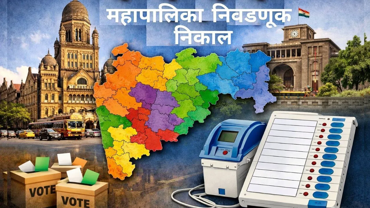 Pune Municipal Corporation Election 2026: पुणे में BJP की प्रचंड जीत