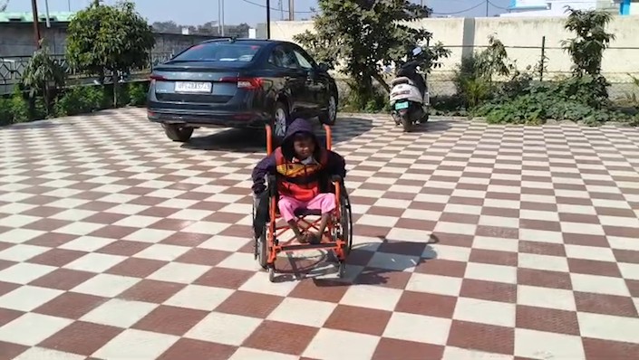 Disabled innocent viral on social media who was helped by the administration