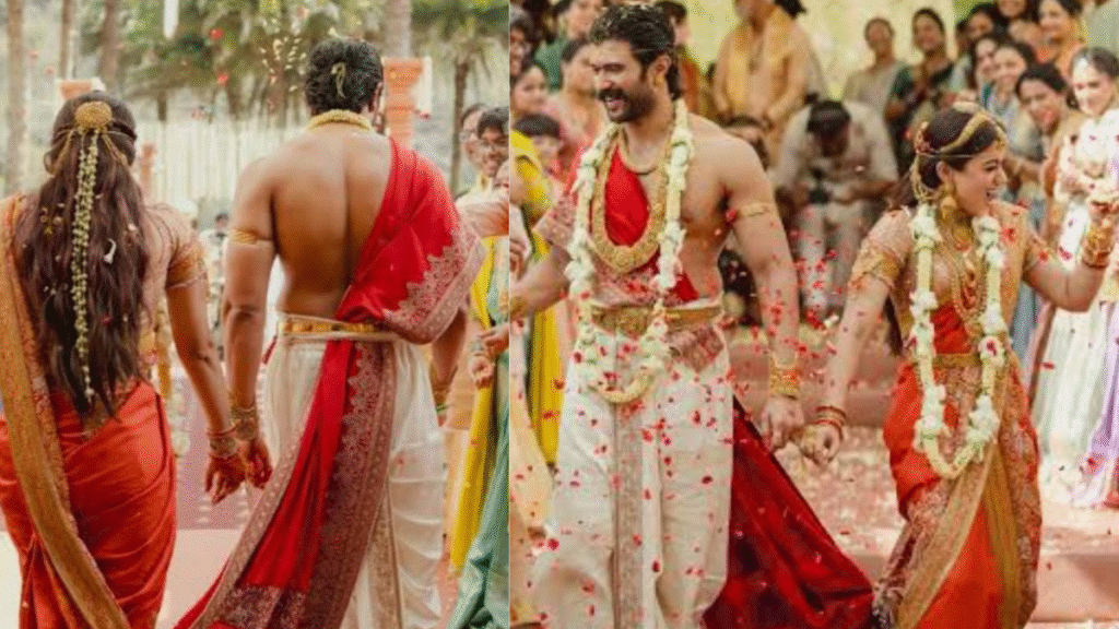 Designer Anamika Khanna Bids on Virosh Wedding Look.