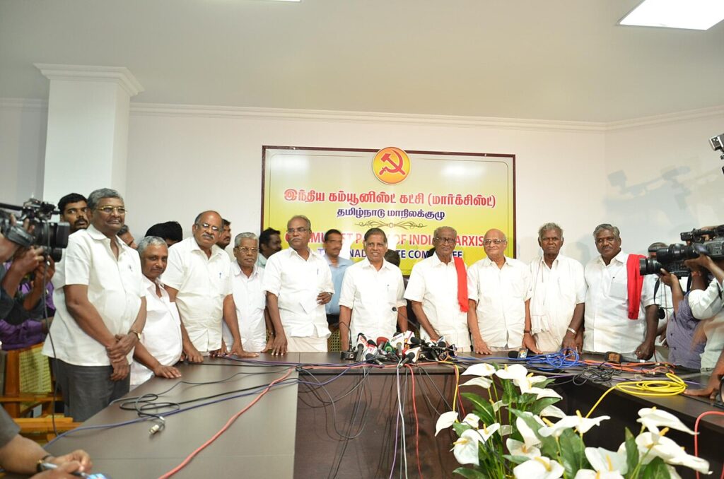CPI(M) leaders meeting in Shimla to plan the March 2026 statewide campaign and Delhi rally.