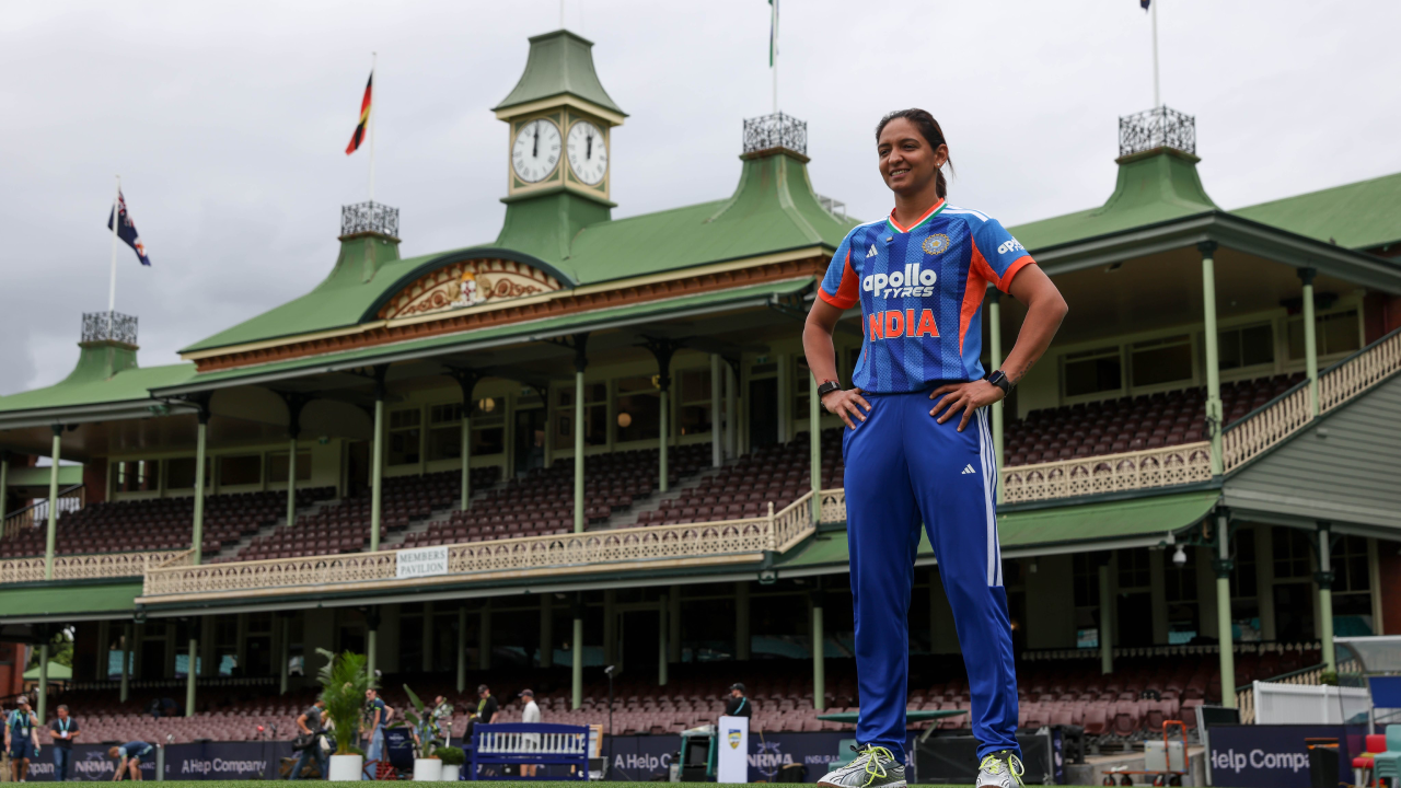 Harmanpreet Kaur leading India against Australia in her record-breaking 356th international match