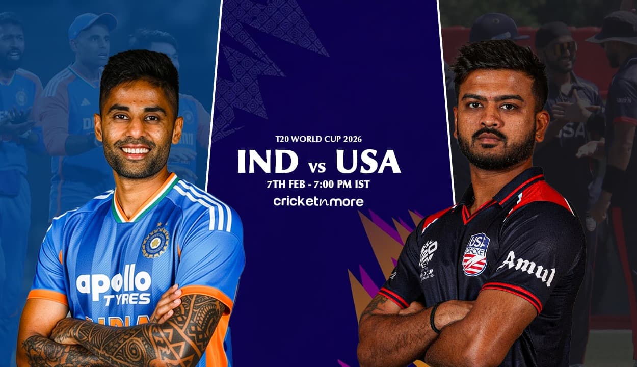 India vs USA T20 World Cup 2026: Defending Champs Start Title Defense