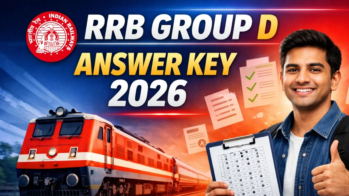 Official RRB Group D Response Sheet 2026 login portal and notification dates.