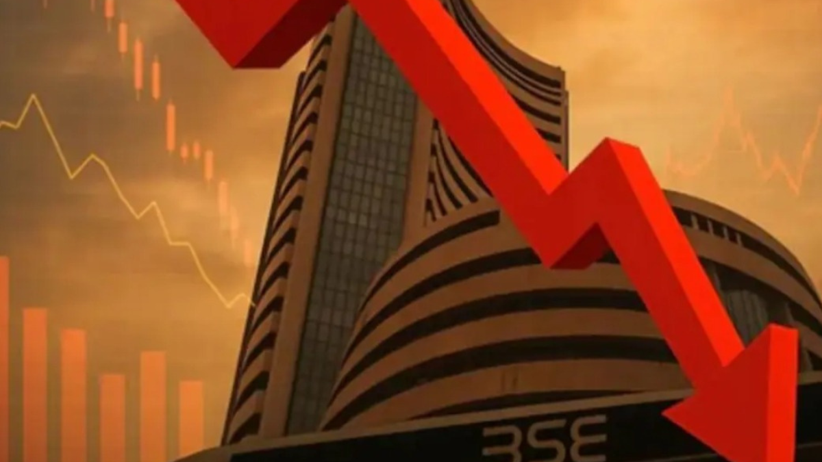 Sensex में 400 अंकों की गिरावट, IT शेयरों की बिकवाली से Nifty 25,850 के नीचे फिसला