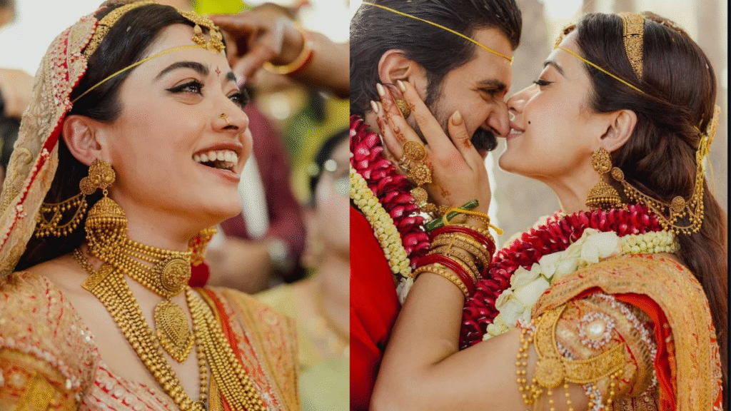 Virosh wedding: Vijay and Rashmika tie the knot, Udaipur gets a South Indian twist