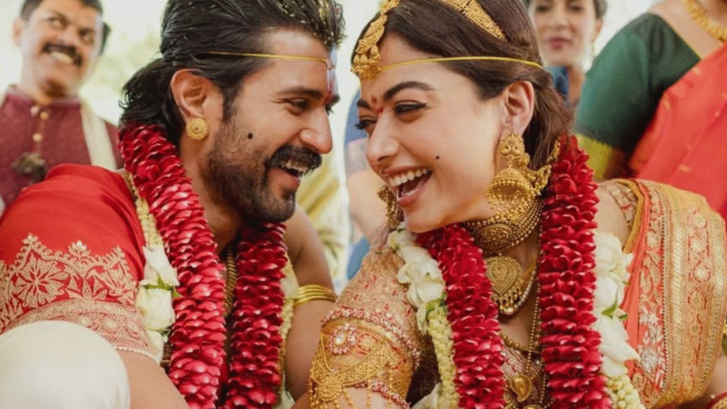 Virosh wedding: Vijay and Rashmika tie the knot, Udaipur gets a South Indian twist