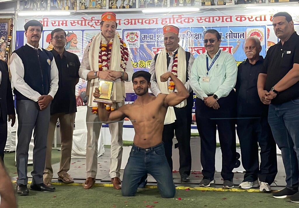 Rewa's bodybuilding star Anuj Mishra created history