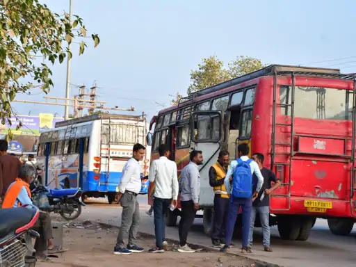 Sutra Seva bus in Satna