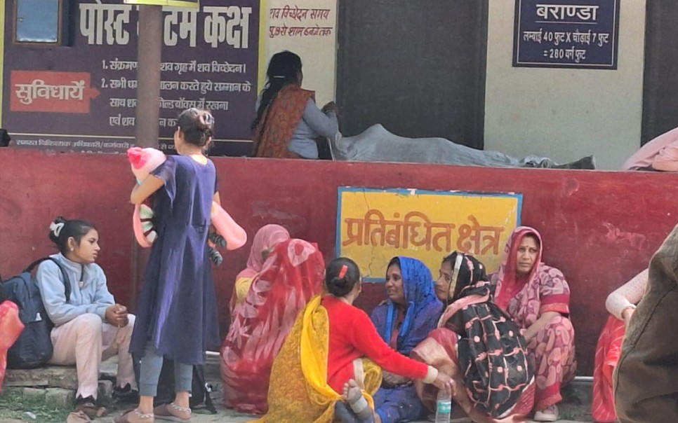 Tragic death of a worker in a crusher plant