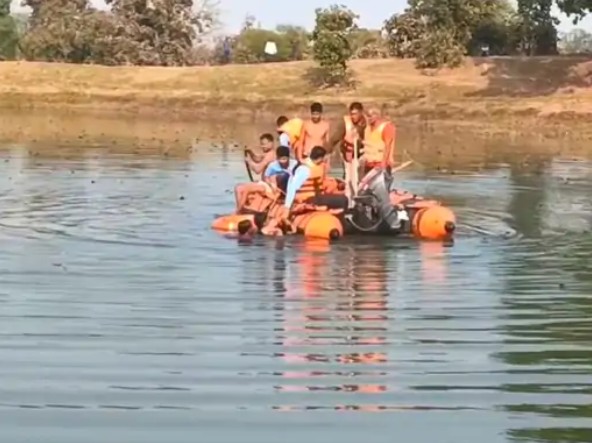 Youth drowns in pond during bone immersion in Sidhi