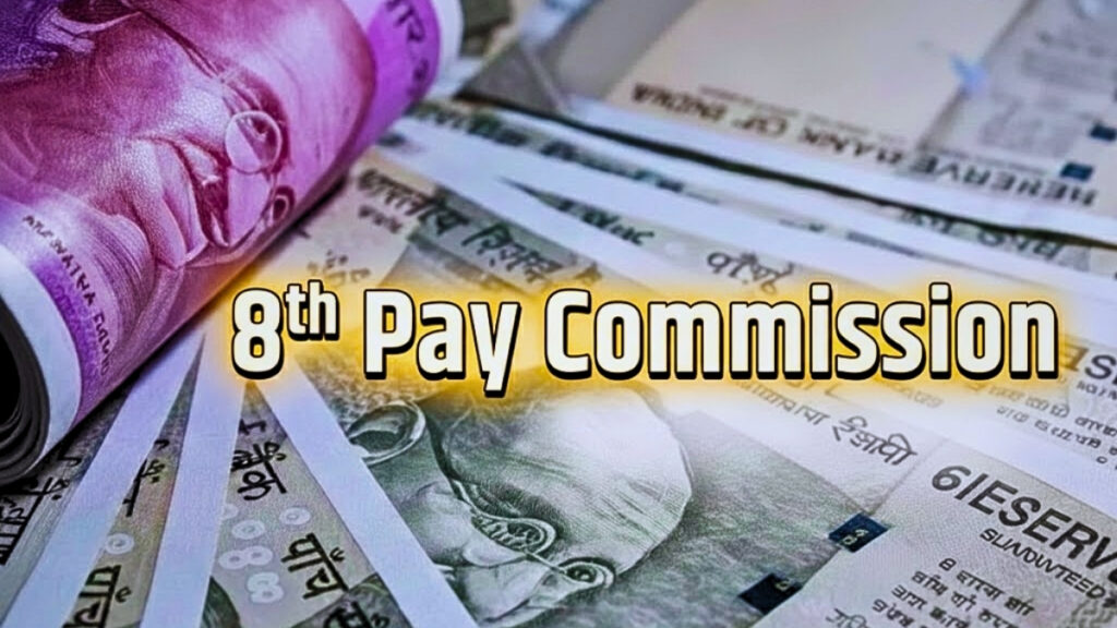 Indian parliament building representing the 8th Pay Commission pension hike for central government retirees.