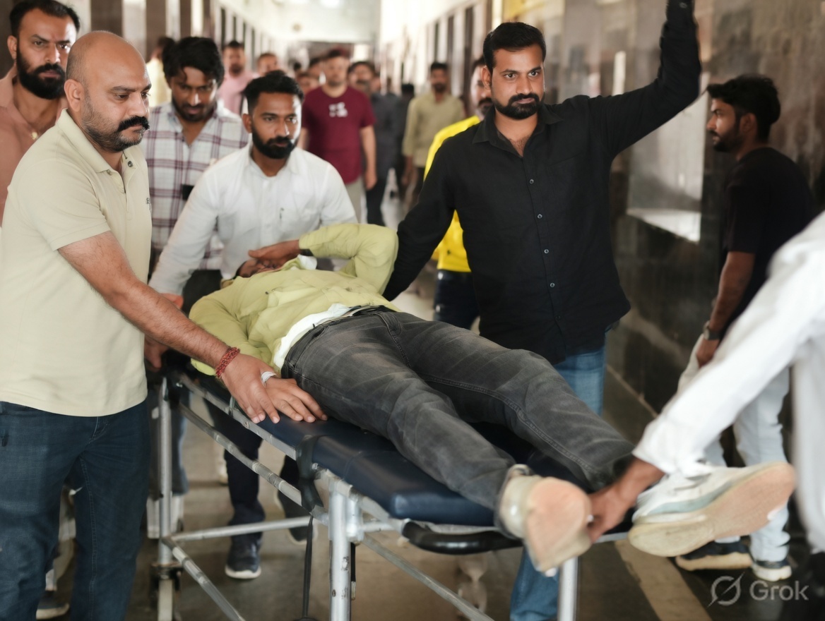 Firing in road dispute in Satna