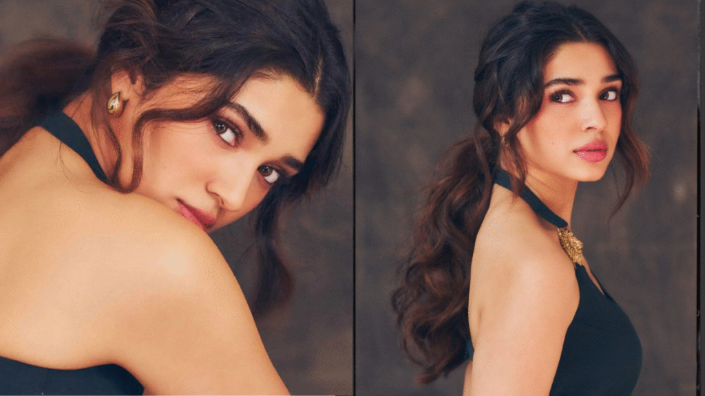 Krithi Shetty elegant black look is the talk of the town, fans praise it.