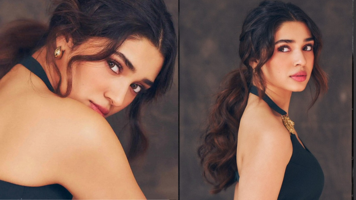 Krithi Shetty elegant black look is the talk of the town, fans praise it.