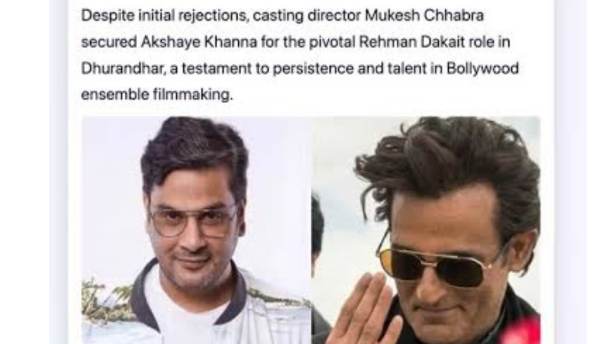 Mukesh Chhabra Casting Reveal: Regrets Turning Down Dhurandhar Role