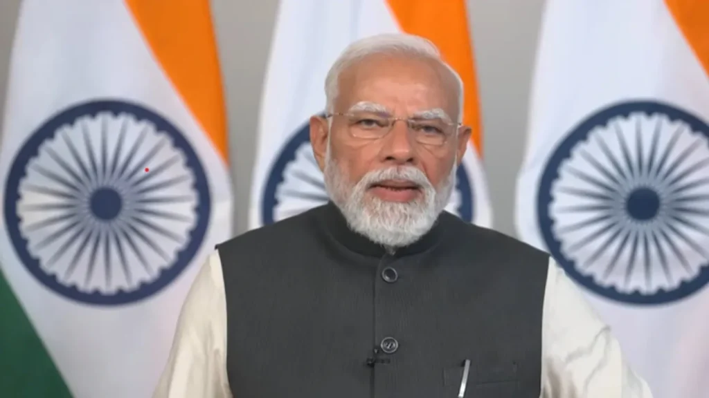 PM Modi addressing Parliament regarding West Asia energy crisis and lockdown rumors