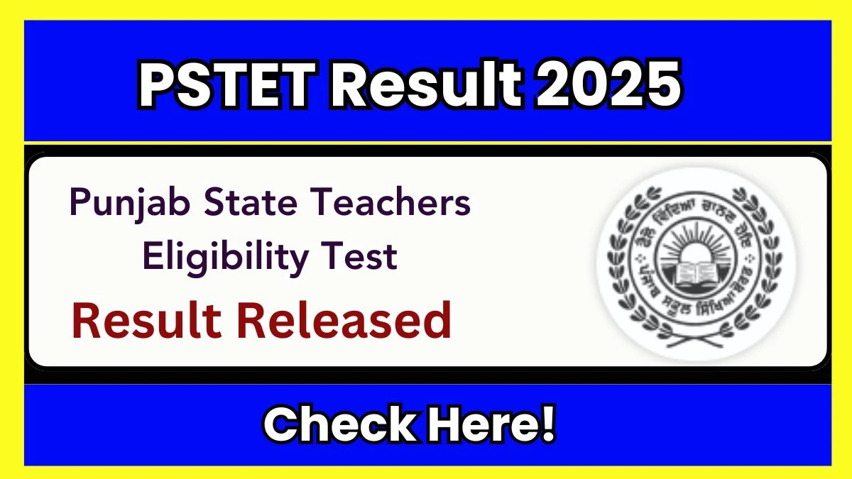 PSTET 2025 candidate login portal for downloading the exam admit card.