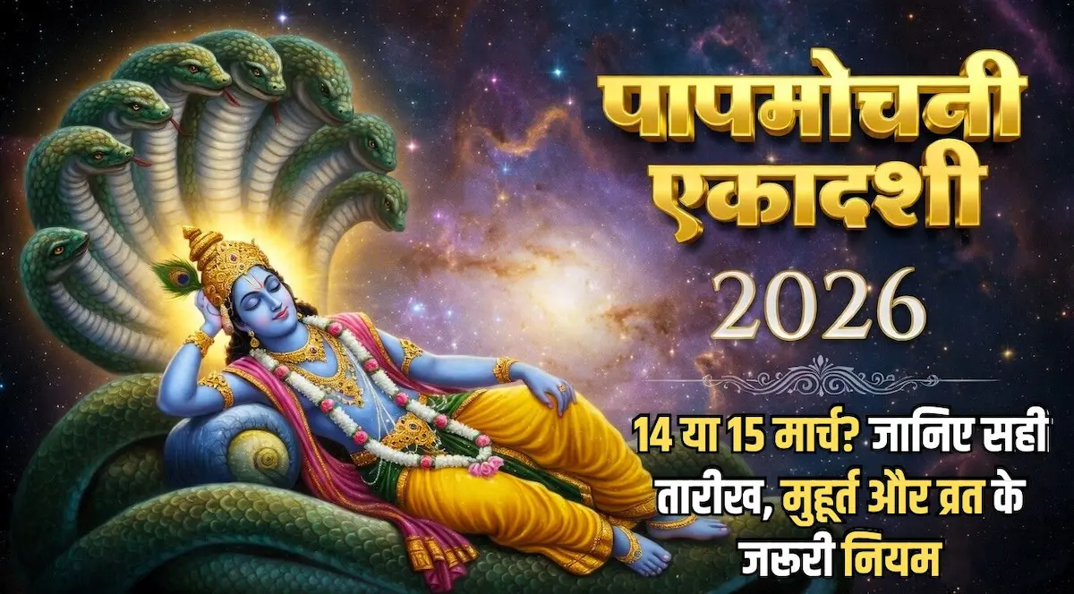 Lord Vishnu puja setup for March 2026 Ekadashi dates and Hindu fasting rituals.