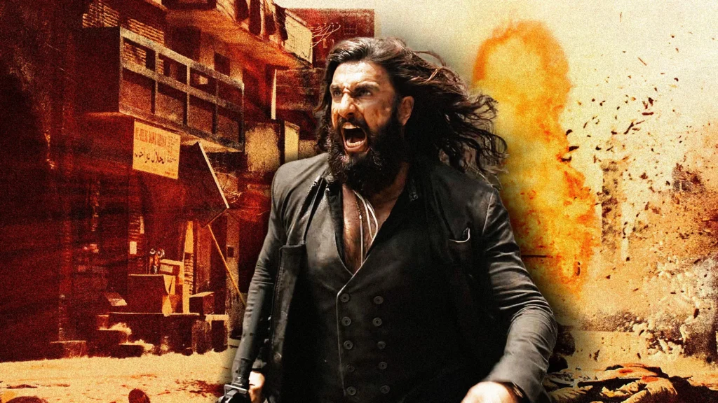 Ranveer Singh in an action sequence from Dhurandhar 2 reflecting its box office success