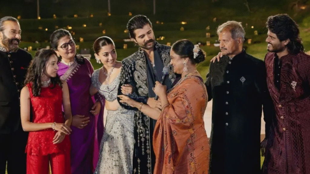 Rashmika and Vijay Deverakonda marriage: Vijay was seen dancing with Rashmika in his lap, pictures from the sangeet night went viral