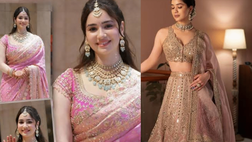 Sara Tendulkar's wedding look goes viral, grabs headlines in pink saree