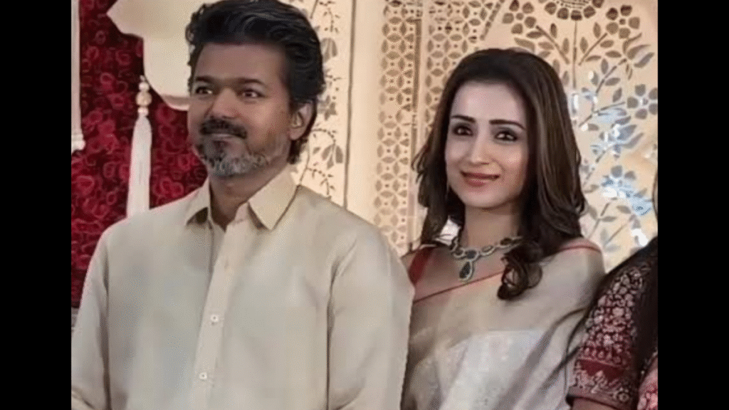 Vijay Trisha spotted together at Chennai reception, rumours swirling again