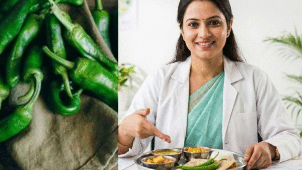 What are the benefits of eating green chilies with your meals? A nutritionist explains why.